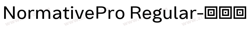 NormativePro Regular字体转换